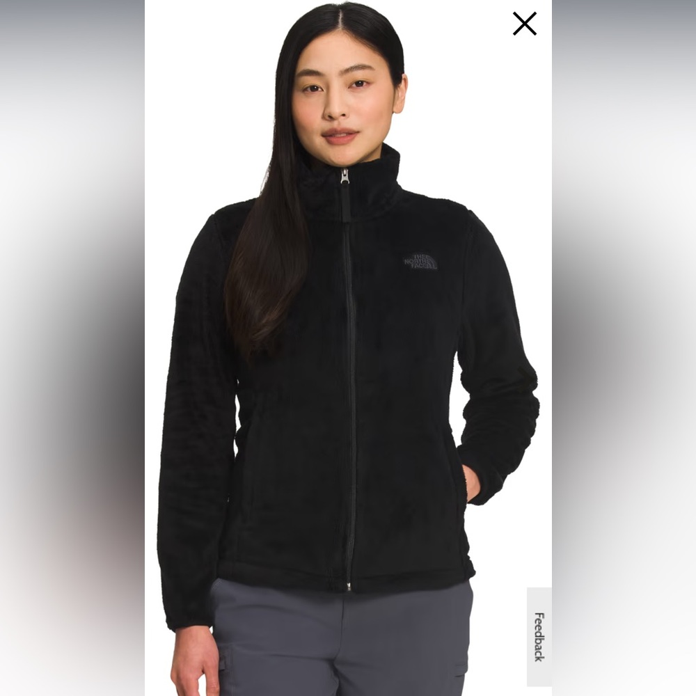 The North Face Osito Women’s black jacket Large